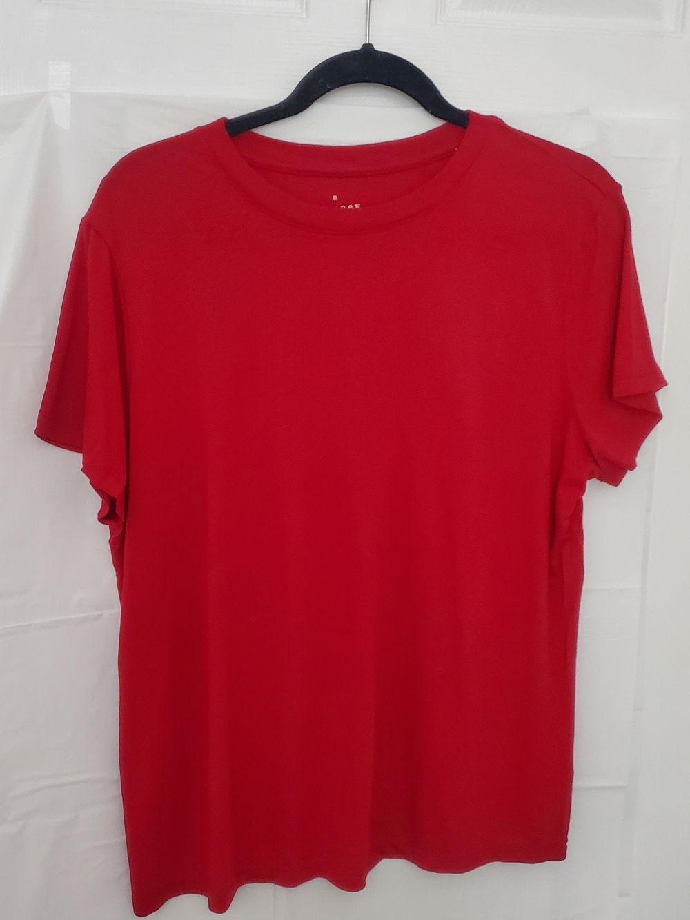 A New Day Red Crew Neck Short Sleeve Tee